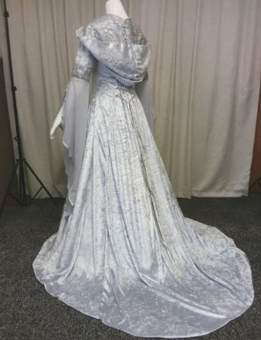 Vestido de Novia Medieval Retro - Image 8