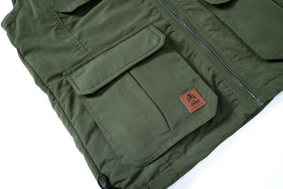 Chaleco Acolchado Impermeable con Múltiples Bolsillos - Image 16