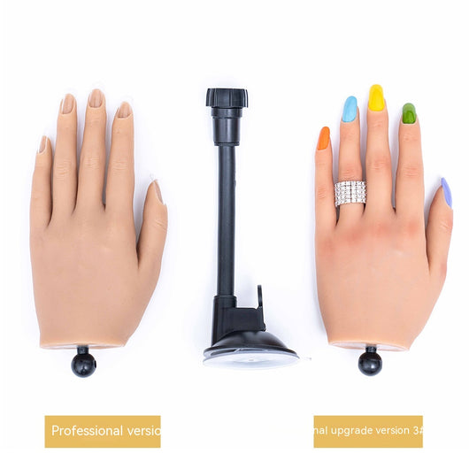 Mano de Práctica de Silicona para Manicura - Modelo Profesional - Image 7