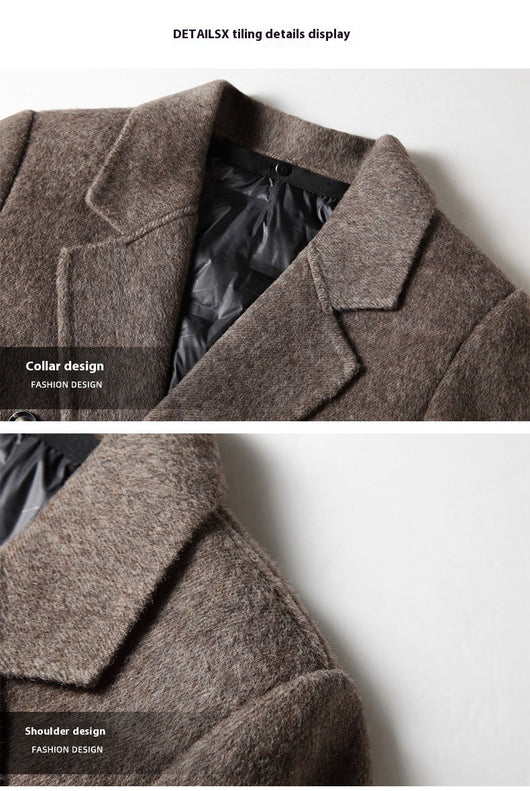 Abrigo de Lana para Hombre Otoño e Invierno - Image 13