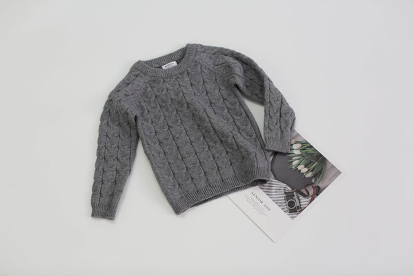 Suéter Casual Infantil para Otoño e Invierno
