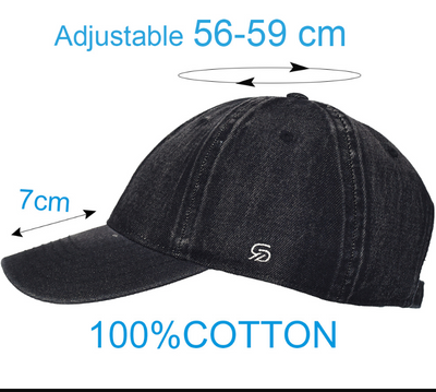 Gorra de Béisbol Denim Lavado Clásico - Image 6