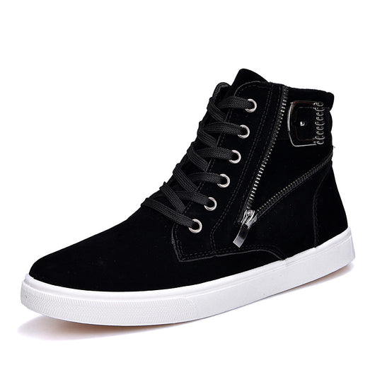 Botas Casuales Hombre Estilo Británico con Hebilla - Diseño Metrosexual Coreano - Image 8