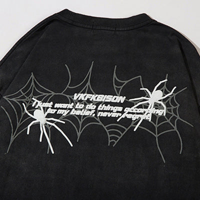 Playera Casual con Diseño de Araña para Hombre - Image 3