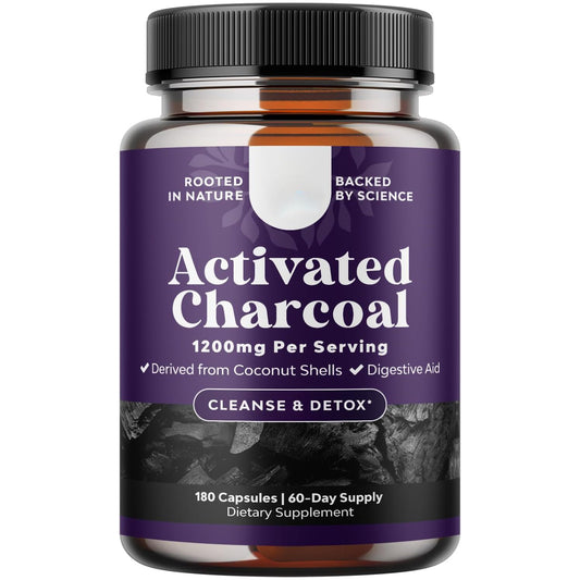 Cápsula de Carbón Activado para Limpieza Intestinal
