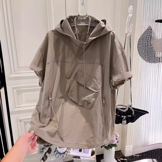 Camiseta Unisex Ligera Suelta de Verano - Diseño Moderno y Versátil