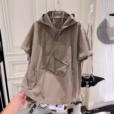 Camiseta Unisex Ligera Suelta de Verano - Diseño Moderno y Versátil