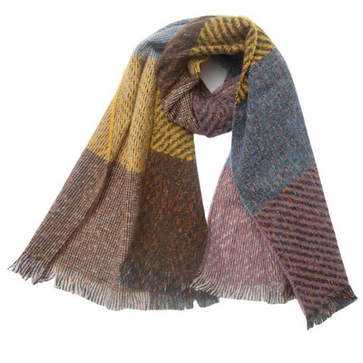 Bufanda Escocesa Unisex Grande - Abrigo Versátil para Todos - Image 8