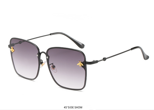 Gafas de Sol Cuadradas Abeja Europeas y Americanas para Mujer - Image 3