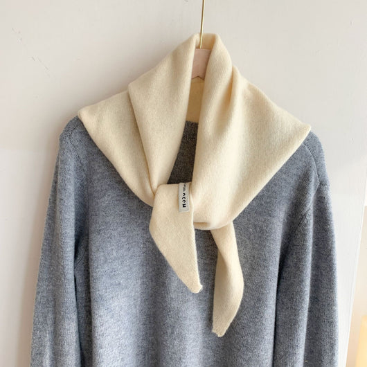 Bufanda Triangular Versátil Tejida para Mujer - Abrigo Cálido Multiusos - Image 19
