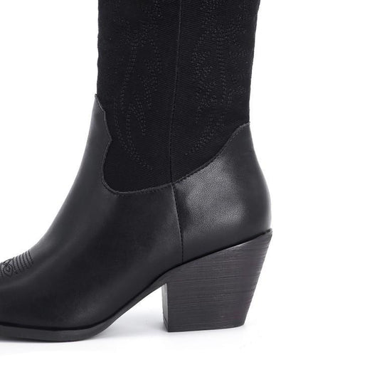 Botas Vaqueras Bordadas Netflix para Mujer - Image 12