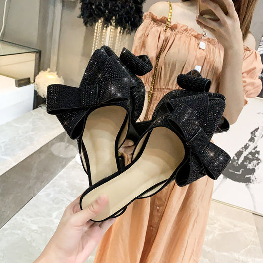 Sandalias Planas con Moño y Strass para Mujer - Image 15