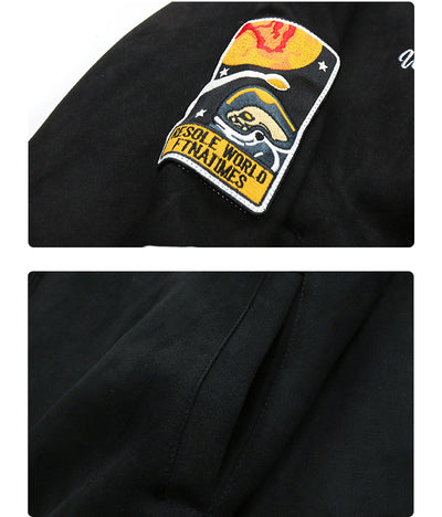 Chaqueta de Ante Minimalista Unisex - Estilo Contemporáneo - Image 11