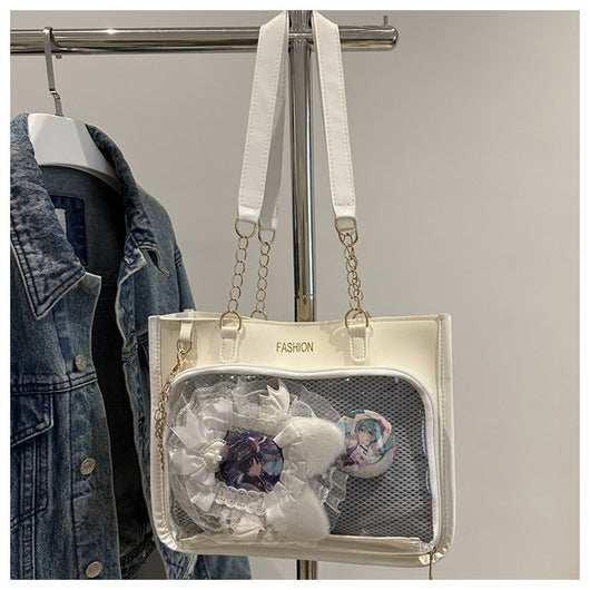 Bolsa Tote Amplia de Diseño Minimalista Japonés para Uso Casual - Image 28