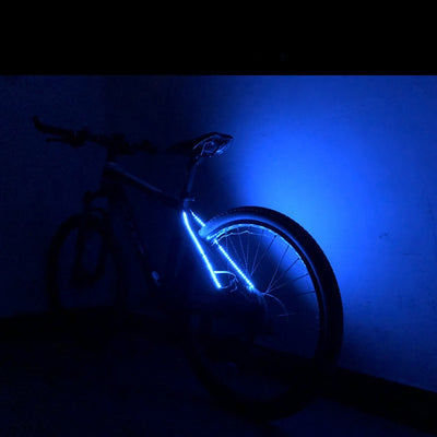 Luz Trasera de Seguridad para Bicicleta con Soporte de Decoración - Image 5