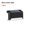 Negro Blanco Light X 4 Piezas Solar Garden Lamp