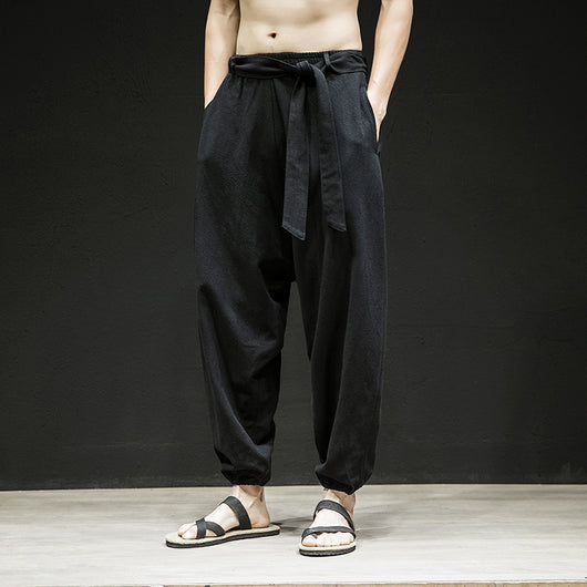 Pantalones Estilo Chino de Primavera y Verano para Hombre con Cintura Elástica - Image 5