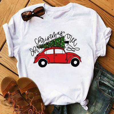 Playera Casual para Mujer con Estampado de Letras - Image 9