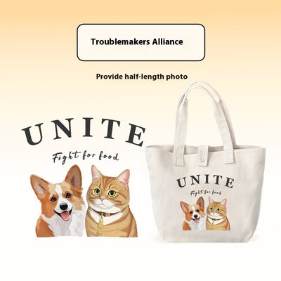 Bolsa de Lona Personalizada para Mascotas 100% Algodón - Image 10