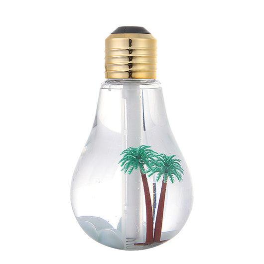Humidificador Lámpara Nocturna con Paisaje Miniatura y Luz LED Colorida - Image 5