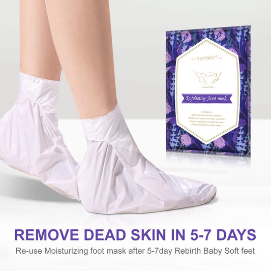 Mascarilla Exfoliante para Pies - Crema Removedora de Piel Muerta con Efecto Blanqueador - Image 2