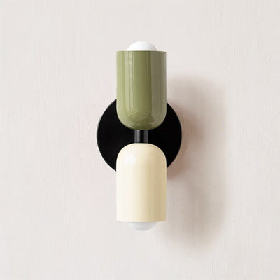 Lámpara de Pared Doble Estilo Vintage Crema para Dormitorio y Habitación Infantil - Image 12