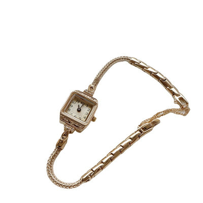 Reloj de Pulsera Cuadrado Retro Elegante con Banda Fina - Image 5