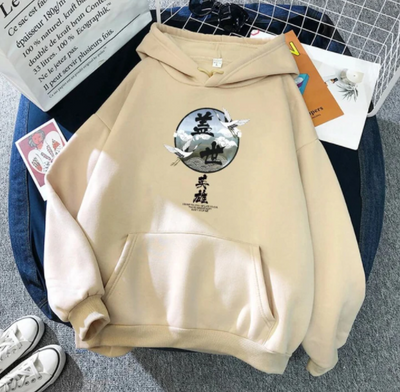 Sudadera con Capucha de Color Sólido Manga Larga para Hombre - Image 3
