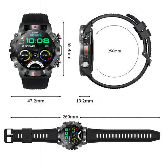 Reloj Deportivo Inteligente con Monitor de Frecuencia Cardíaca y Presión Arterial - Image 7