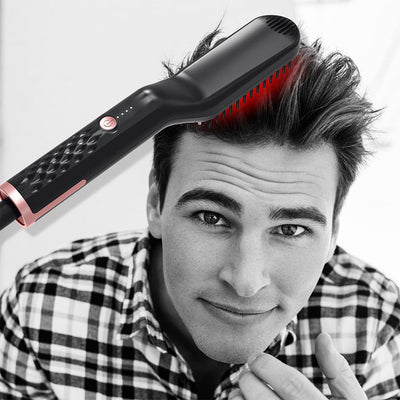 Peine Alisador Eléctrico Multifuncional - Plancha Rápida para Cabello y Barba - Image 10