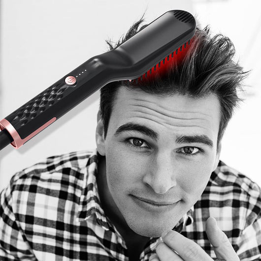 Peine Alisador Eléctrico Multifuncional - Plancha Rápida para Cabello y Barba - Image 10