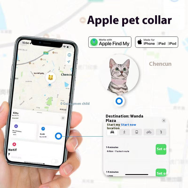 Localizador Inteligente de Silicona para Mascotas