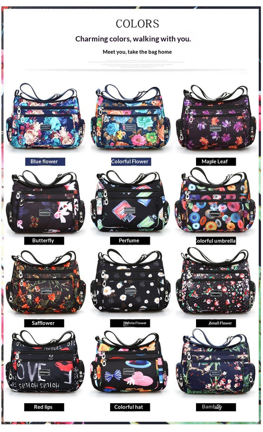 Bolsa Impresa para Mujer con Diseño de Paisaje y Flores Trendy - Image 23