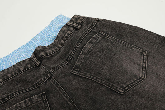 Jeans Rectos Vintage Lavados para Hombre - Estilo Urbano Otoño - Image 16