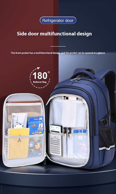 Mochila Escolar Ergonómica de Gran Capacidad con Múltiples Compartimentos - Image 21