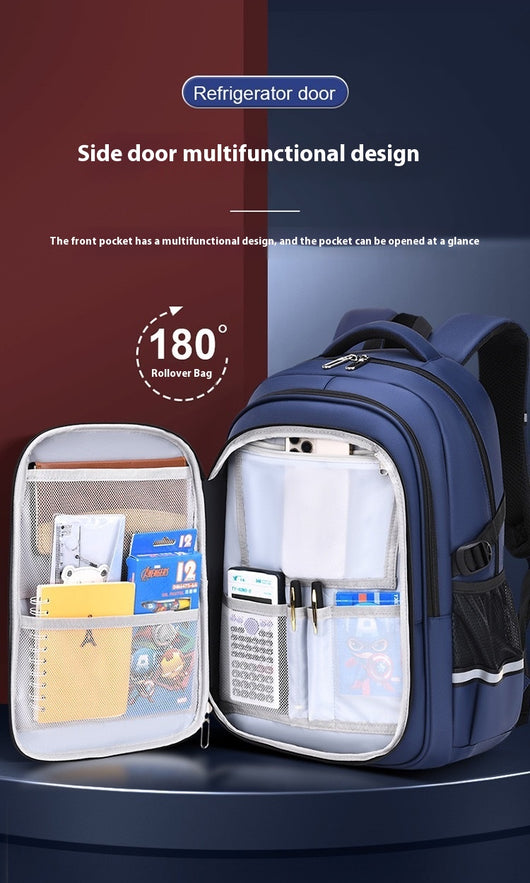 Mochila Escolar Ergonómica de Gran Capacidad con Múltiples Compartimentos - Image 21