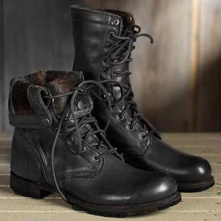 Botas Martin para Motociclista - Estilo Robusto y Protección - Image 9