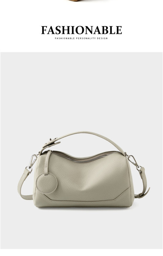 Bolso Crossbody de Cuero Genuino para Mujer - Portátil y Elegante - Image 24