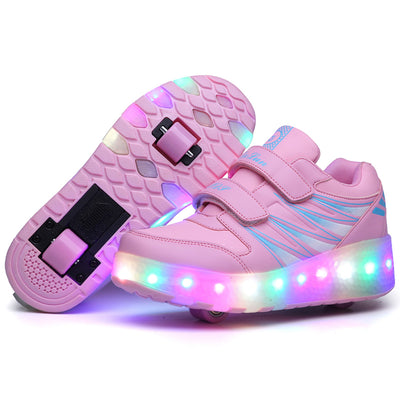 Zapatos LED con Ruedas para Niños - Carga Inalámbrica - Image 18