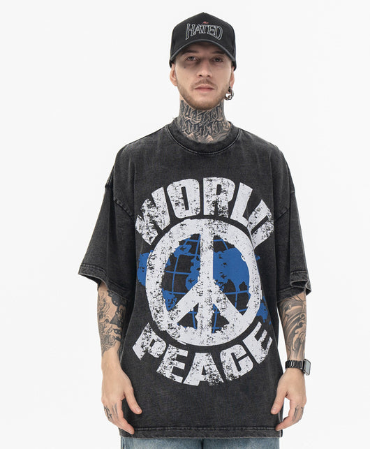 Camiseta Estampada de Manga Corta para Hombre - Image 8