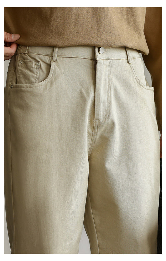 Pantalones Vaqueros Elásticos de Corte Americano para Hombre - Image 18