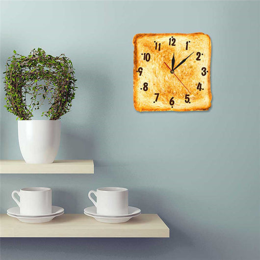 Reloj de Pared Moderno con Diseño de Pan Artesanal Realista - Image 9