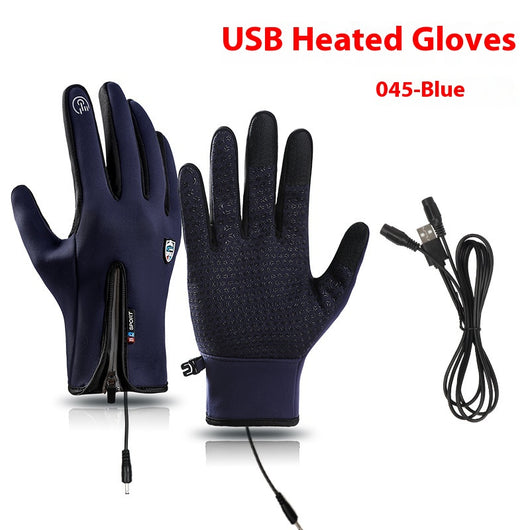Guantes Calefactores USB con Calor Eléctrico para Invierno - Impermeables y Antideslizantes - Image 20