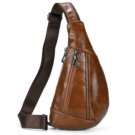 Bolsa de Pecho de Cuero para Hombre - Diseño Moderno y Funcional - Image 2