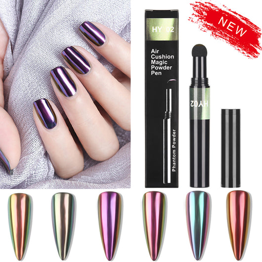 Polvo de Aire para Uñas 6 Colores con Pluma Aplicadora - Image 16