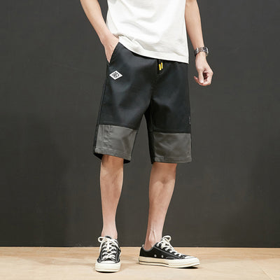 Pantalones Casuales de Algodón para Hombre Cinco Bolsillos Color Sólido - Image 5
