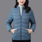 Chaqueta Acolchada Corta Estilo Coreano