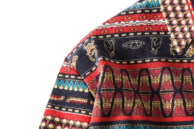 Camisa Étnica Holgada Talla Plus - Estilo Casual Versátil - Image 5
