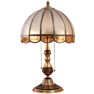 Lámpara de Escritorio Vintage en Cobre Macizo - Diseño Europeo Elegante y Lujoso - Image 4