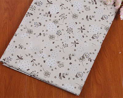 Tela Estampada de Kapok, Algodón y Cáñamo Blendado - Image 14
